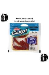 Berkley SW Gulp Sand Worm Nereis LRF Silikonu 2inç 5cm 16adet