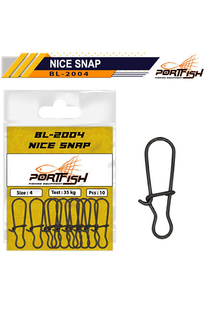 Portfish BL-2004 Maket Klipsi 1 Numara