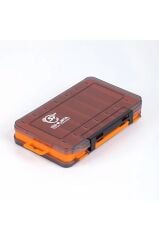 SHUFA Lure Box Çift Taraflı Kutu 85mm F05 Turuncu