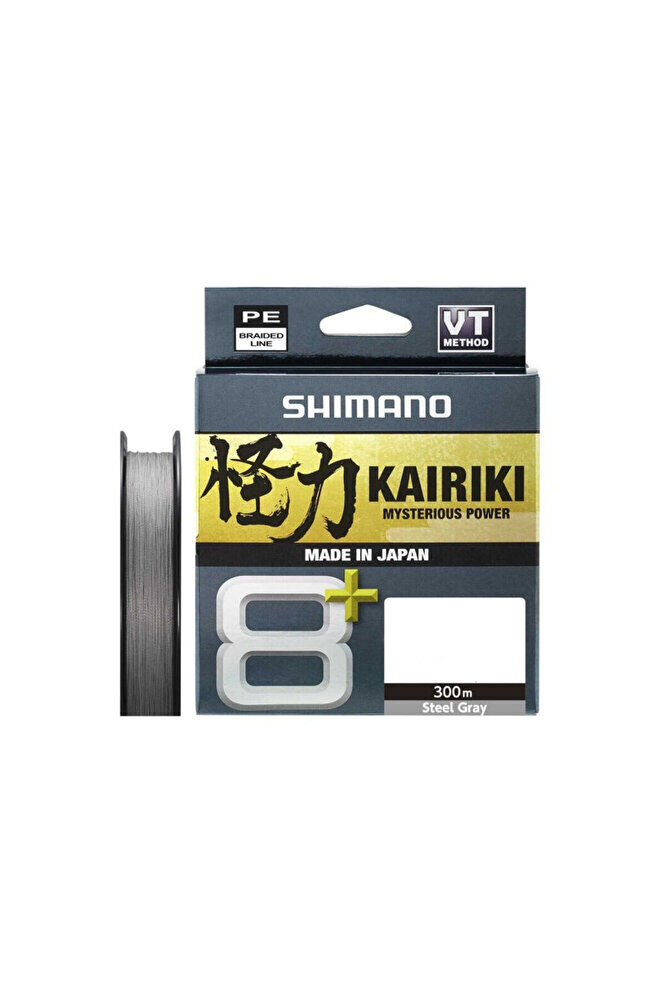 Shimano Kairiki 8+ 300 Mt Grey İp Misina