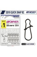 Owner 52818 Quick Snap Rapala Klipsi 2 - Tek Ebat