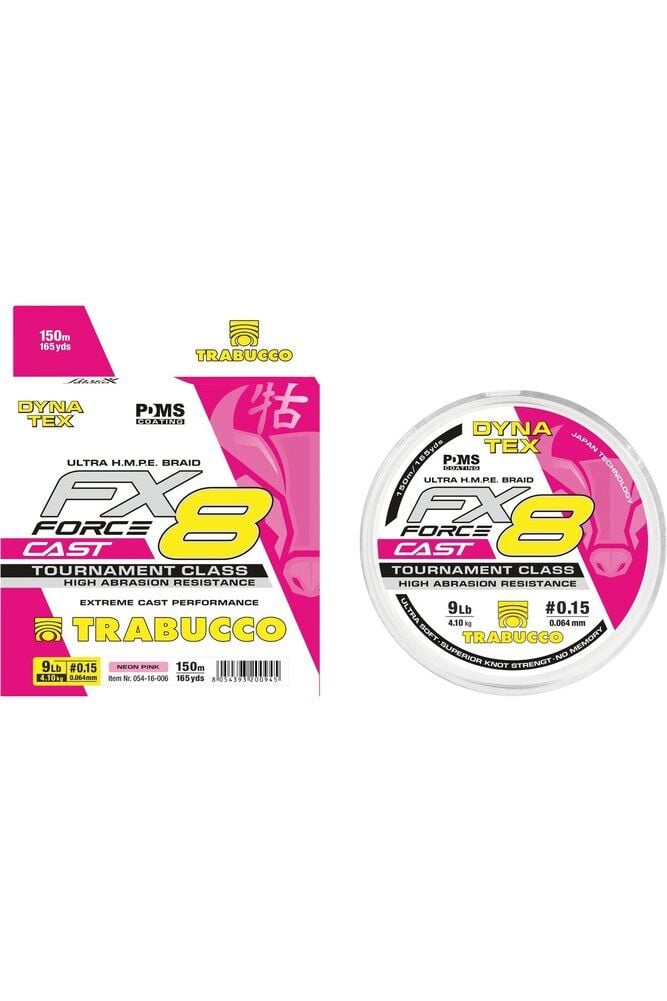 Trabucco DynaTex FX8 Cast Pink 150m 0.08 mm