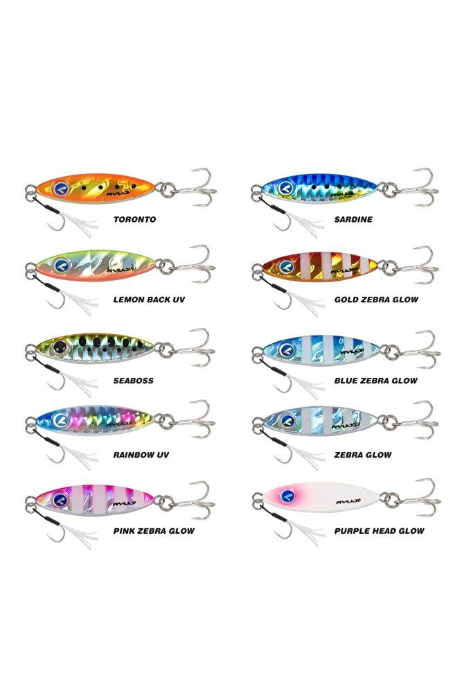 ZUBY 3GR JIG YEM Zebra Glow
