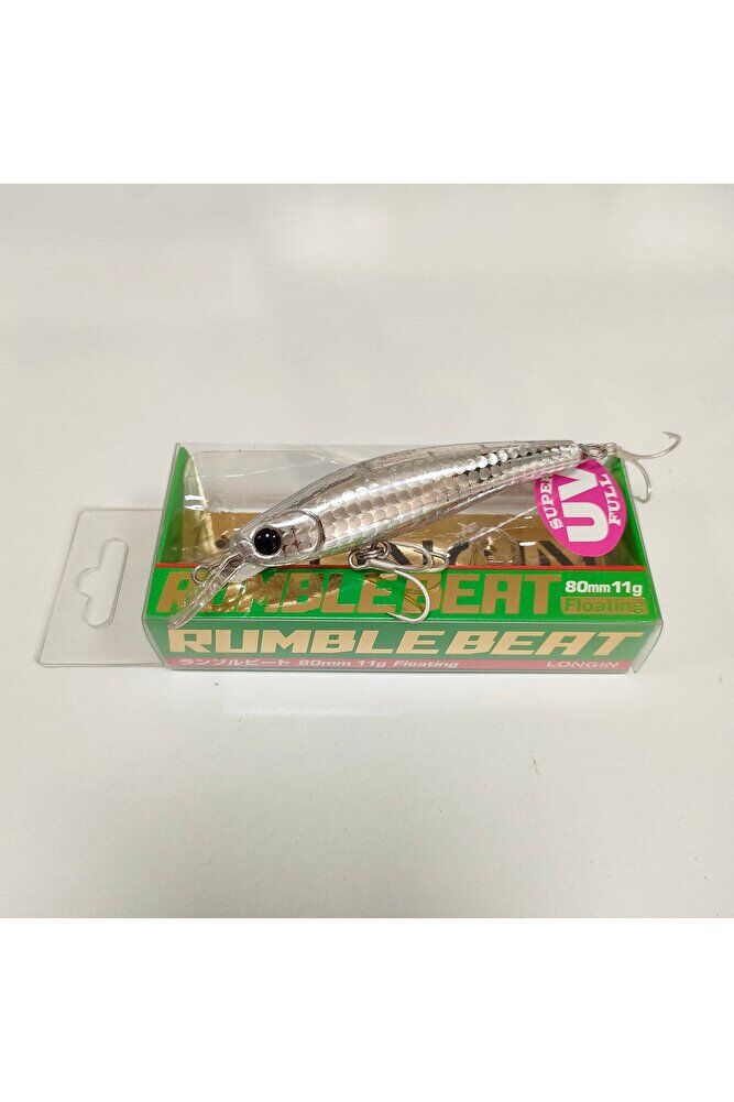 LONGİN Rumble Beat 80F 80mm 11gr Floating Maket Balık RENK:#S122LN SÜPER UV