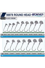 56978 Round Jig Head 3 Gr