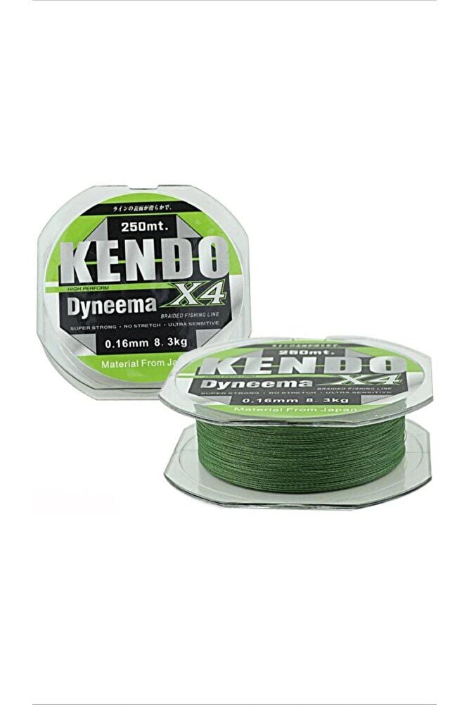 KENDO DYNEMA 4ORGU 0,06MM 120MT (YENI) GREEN