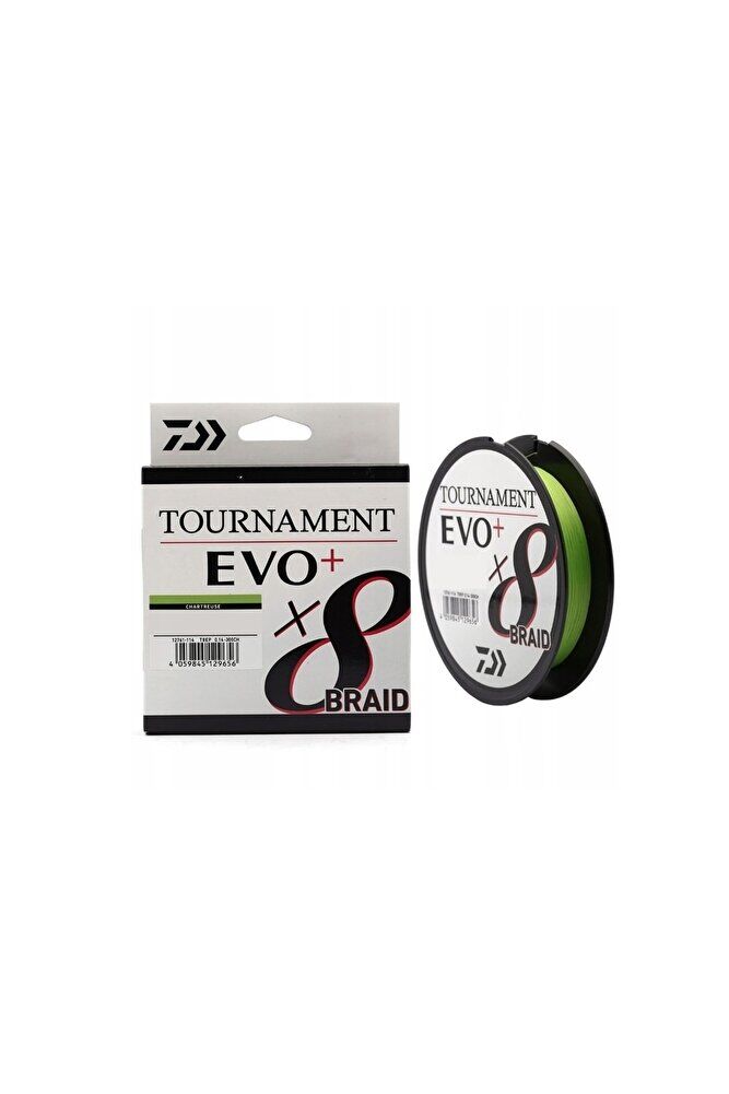 Daiwa Tournament Evo+ 8b Chartreuse Ip Misina 135 mt 0.18 mm