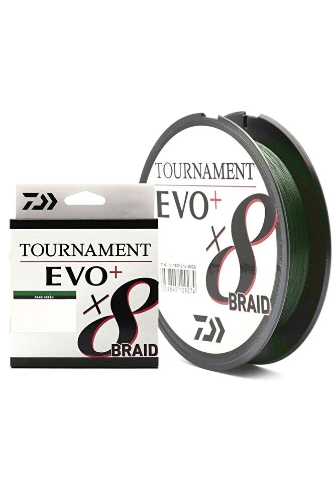 Tournament EVO+ 8B Dark Green İp Misina 270 mt Dark Green-0,16 mm