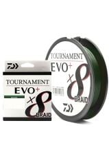 Daiwa Tournament EVO+ 8B Dark Green İp Misina 270 mt Dark Green-0,16 mm
