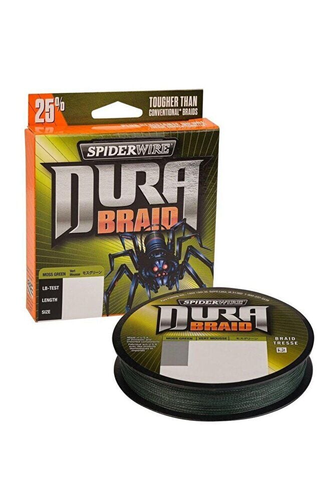 SpiderWire Dura Braid 135m Moss Green Örgü İp 0.19mm