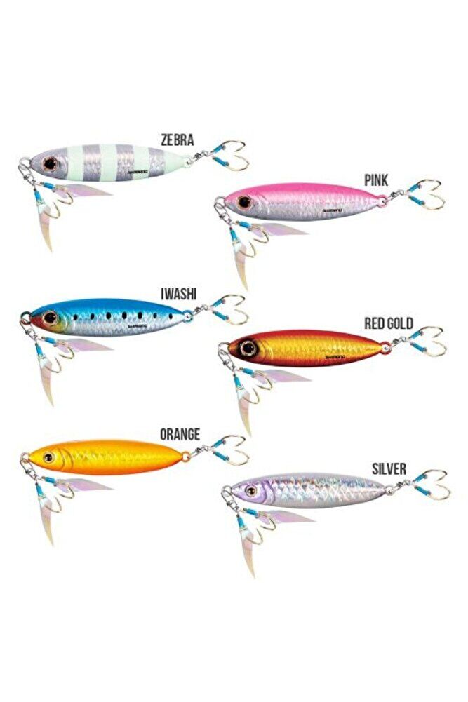 Shimano Ocea Stinger Butterfly Flat Light 7.7 Cm 50 Gr Pink Jig Yem