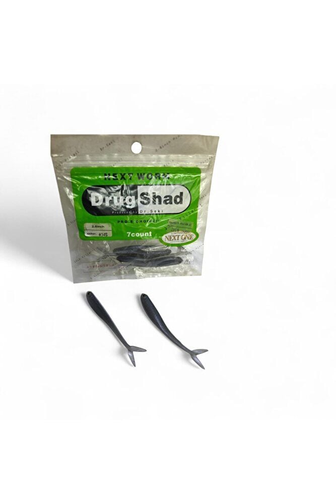 Next Worm Drug Shad Silikon Yem