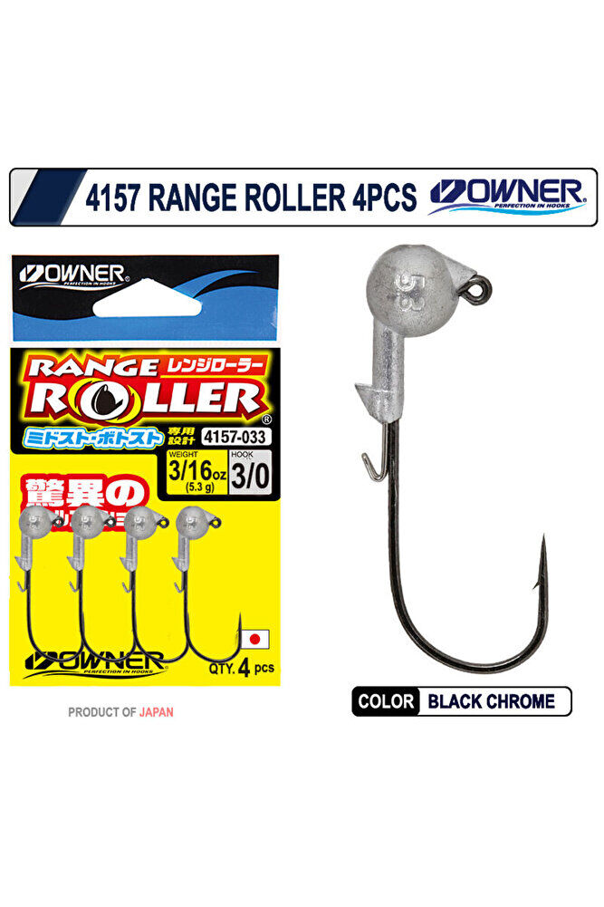 4157 Range Roller 4pcs 0.4 Gr 1/0 No İğne