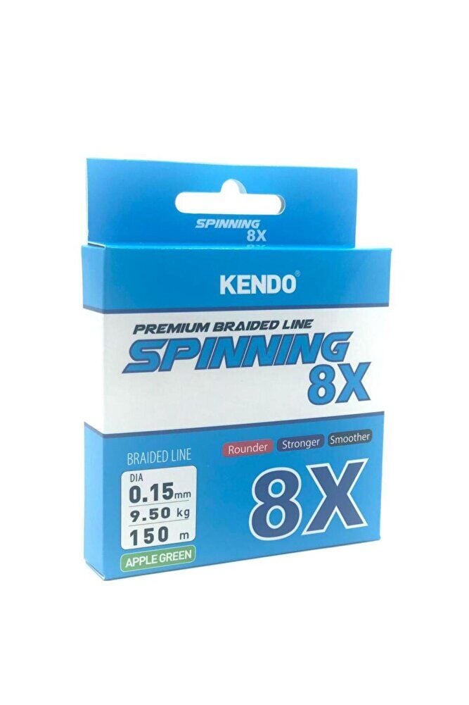 Kendo Spinning 8x Fighting 150 Mt Örgü Ip Misina (ELMA YEŞİLİ)