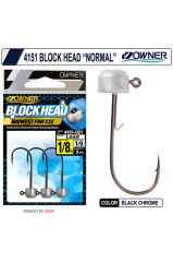 4151 Block Head Jighead 3.6 Gr