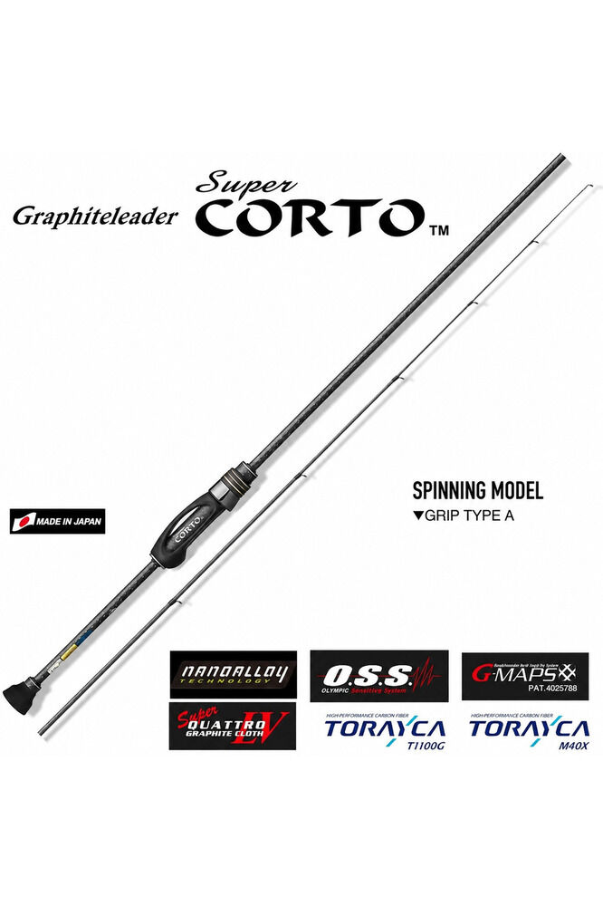 Graphite Leader Super Corto GCORSS-612L-HS+ 1,86 m Max 5 g LRF Kamışı
