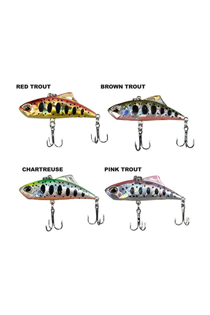 MINI VIB 4.5CM 5.3GR VİBRASYON Red Trout