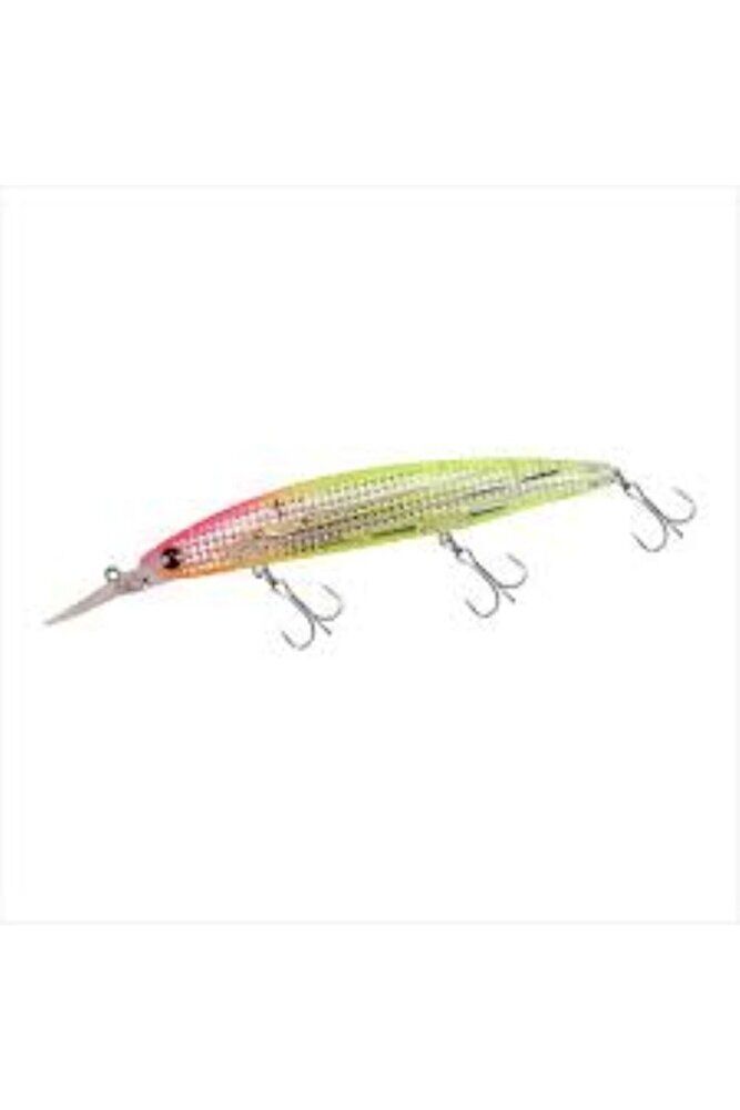 Daiwa Seabass Lure Shoreline Shiner-Z Set Upper Laser Impact 125SDR LI Pink Head Clear Chart