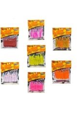 Shufa Fast Worm 5.2cm LRF Silikon Yem (18'li Paket)