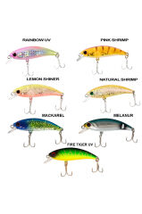 Baby Minnow Sinking 5cm 4.5gr Maket Yem Pink Chart Uv