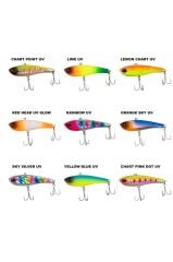 RYUJİ KILLER VIB 85MM 31GR VİBRASYON Yellow Blue Uv