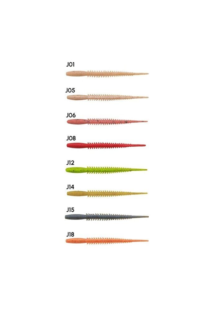 Ecogear Katsu Aji Straight 2.3inç Kokulu Silikon Yem J01 - Tek Ebat