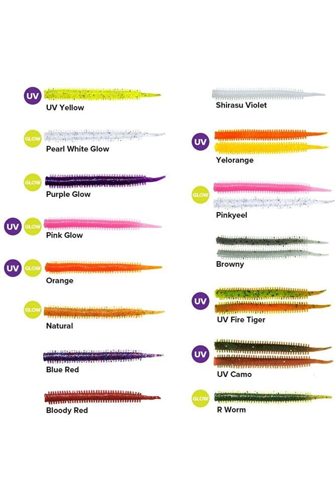 Yummy Sandworm 7 Cm LRF Silikon