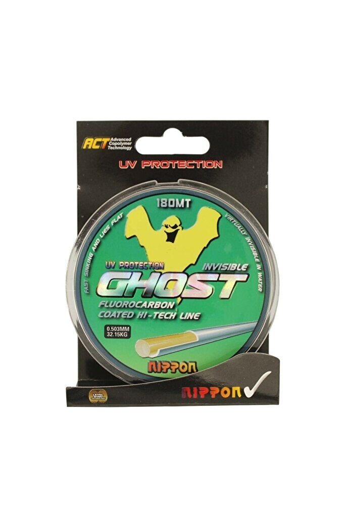 Nippon Ghost 180 Mt Fluoro Carbon Misina 0,30 Mm