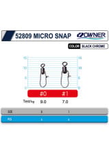 52809 Micro Snap Rapala Klipsi