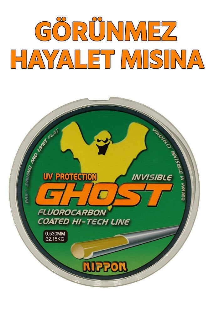 Nippon Ghost 100 mt FluoroCarbon Kaplama Hayalet Misina