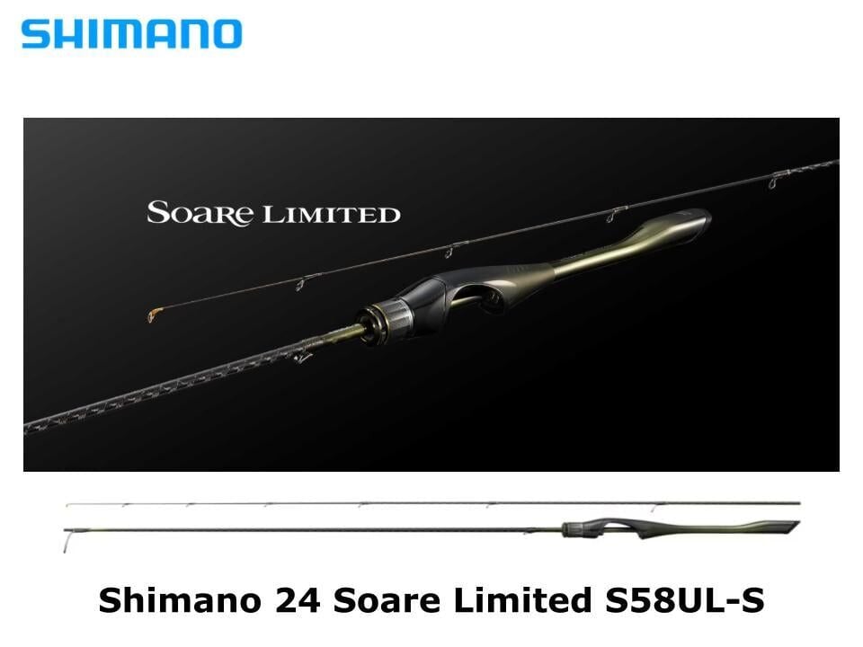 Shimano 24 Soare Limited S58UL-S 0.4-8 Gr 1.73cm