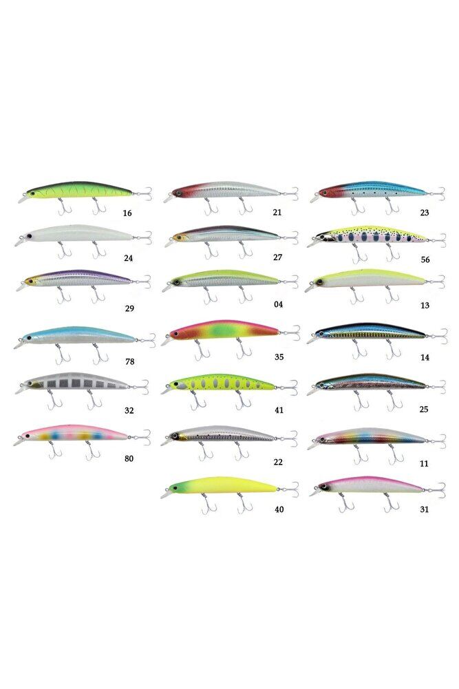 Kendo Seabass Minnow 12.5cm 21g Floating Maket Balık