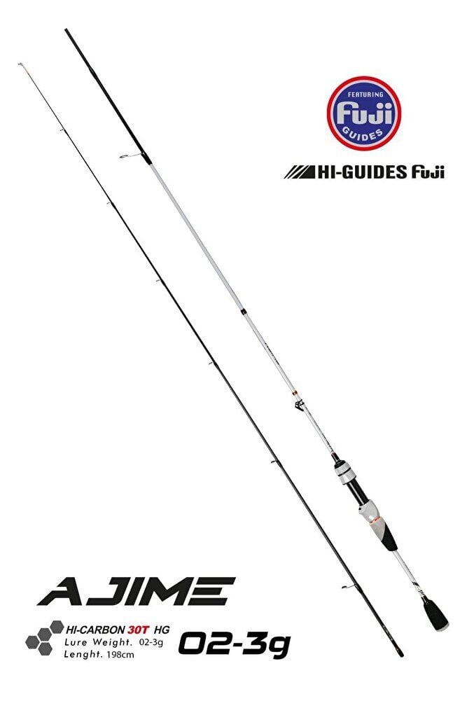 Fujin Ajime 198cm 02-3 gr LRF Kamışı FAJ-662ULLL