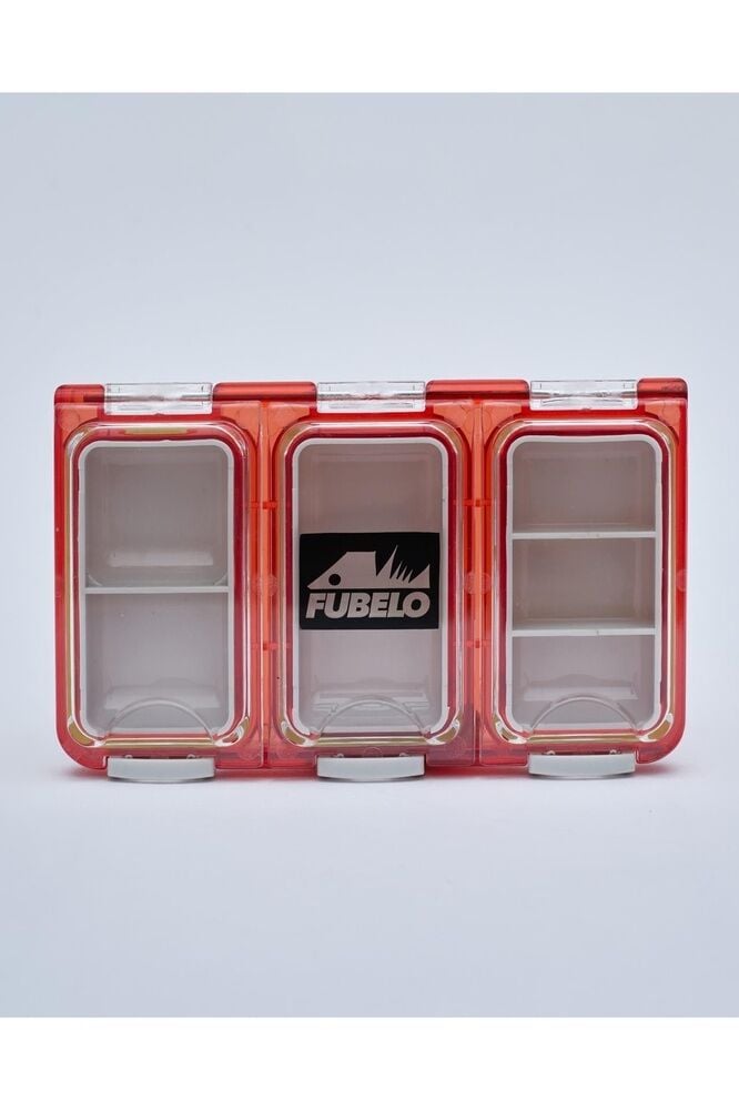 Fubelo Fubox Spare İğne & Klips Kutusu Kırmızı