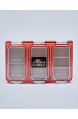 Fubelo Fubox Spare İğne & Klips Kutusu Kırmızı