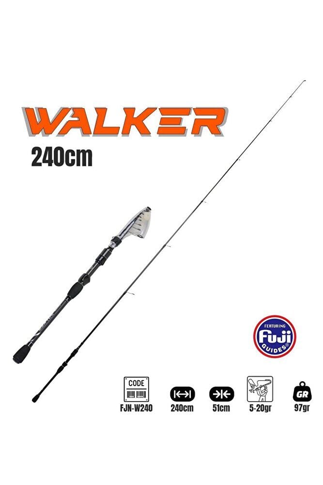 Fujin Walker 240cm 5-20gr Teleskopik Spin Kamışı