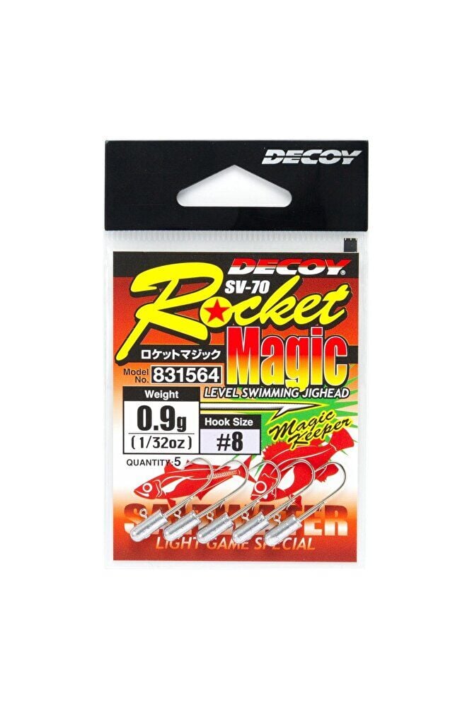 Decoy Rocket Magic SV-70 Jighead #8 İğne 1.8 Gr