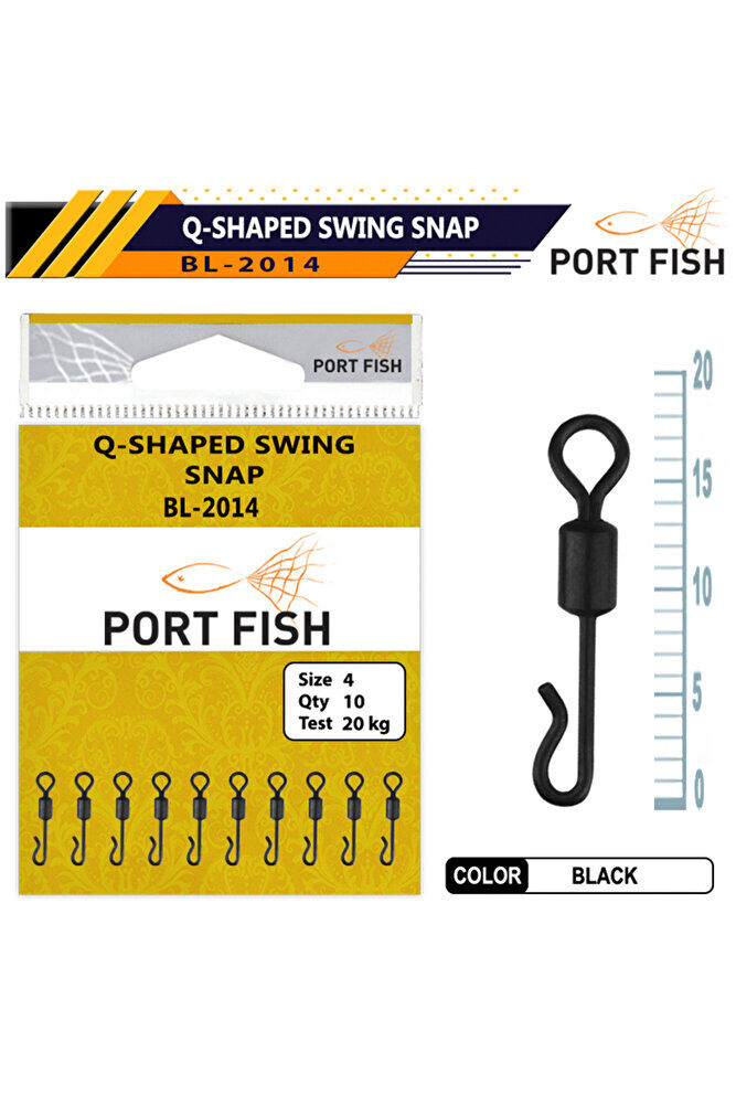 Portfish BL-2014 Q- Shaped Swing Snap 2