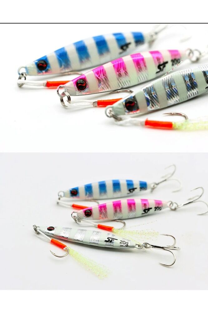 MIX JIG SERIES 3 ADET ZEBRA GLOW 14 GR