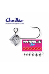 Clear Blue Saikoro Head Fine Mikro JigHead 0.4 Gr