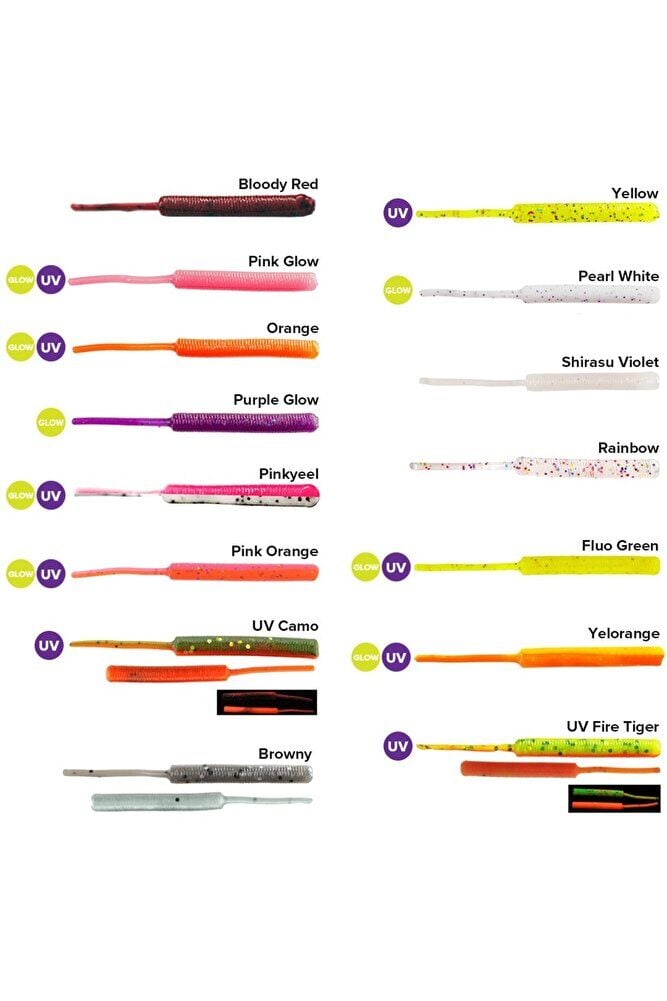 Fujin Baby Worm 5,2cm Floating LRF Silikonu