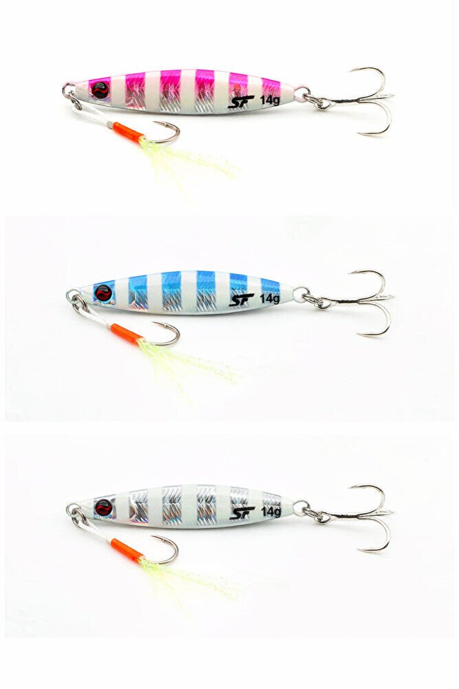 Sufa MIX JIG SERIES 3 ADET 14 gr Çok Renkli - Tek Ebat