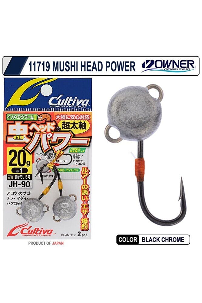 Owner Cultiva JH-90 11719 Head Power Jig Head