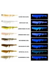 DAIWA BAIT JUNKIE 6CM PRAWN (8 ADET) CLEAR GOLD #45