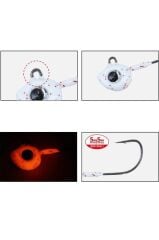 Daiawa Gekkabijin SW Light SS Red Glow Jig Head