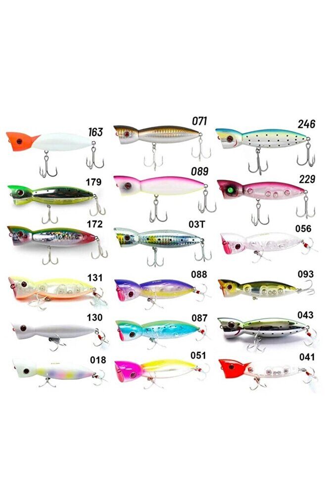 Fujin La-Nina Maket Balık Su Üstü Popper