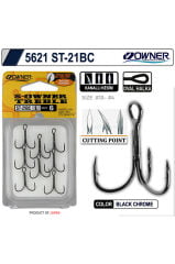 Owner 5621 St-21 Black Chrome Çarpma İğne