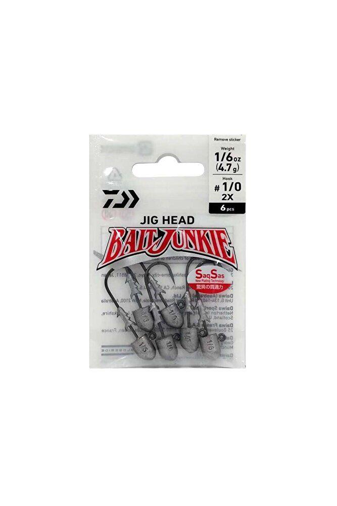 Bait Junkie Finesse Jighead 7 Gr #2/0 No