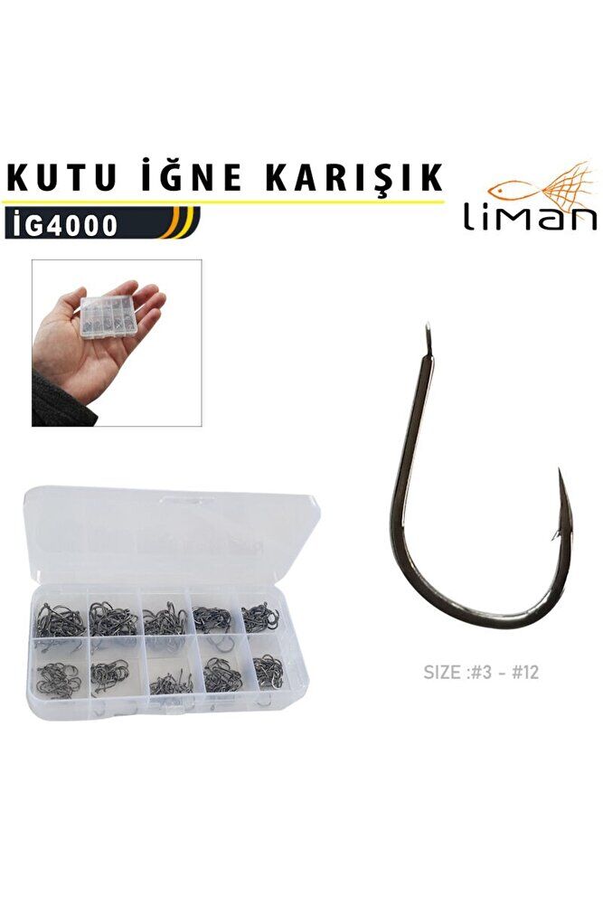 Portfish Kutu İğne Karışık Boy