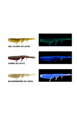 DAIWA BAIT JUNKIE 7.6CM PRAWN, (6 ADET) Oil Flash UV #19